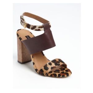Steven by Steve Madden Catelena Leopard Sandal 9